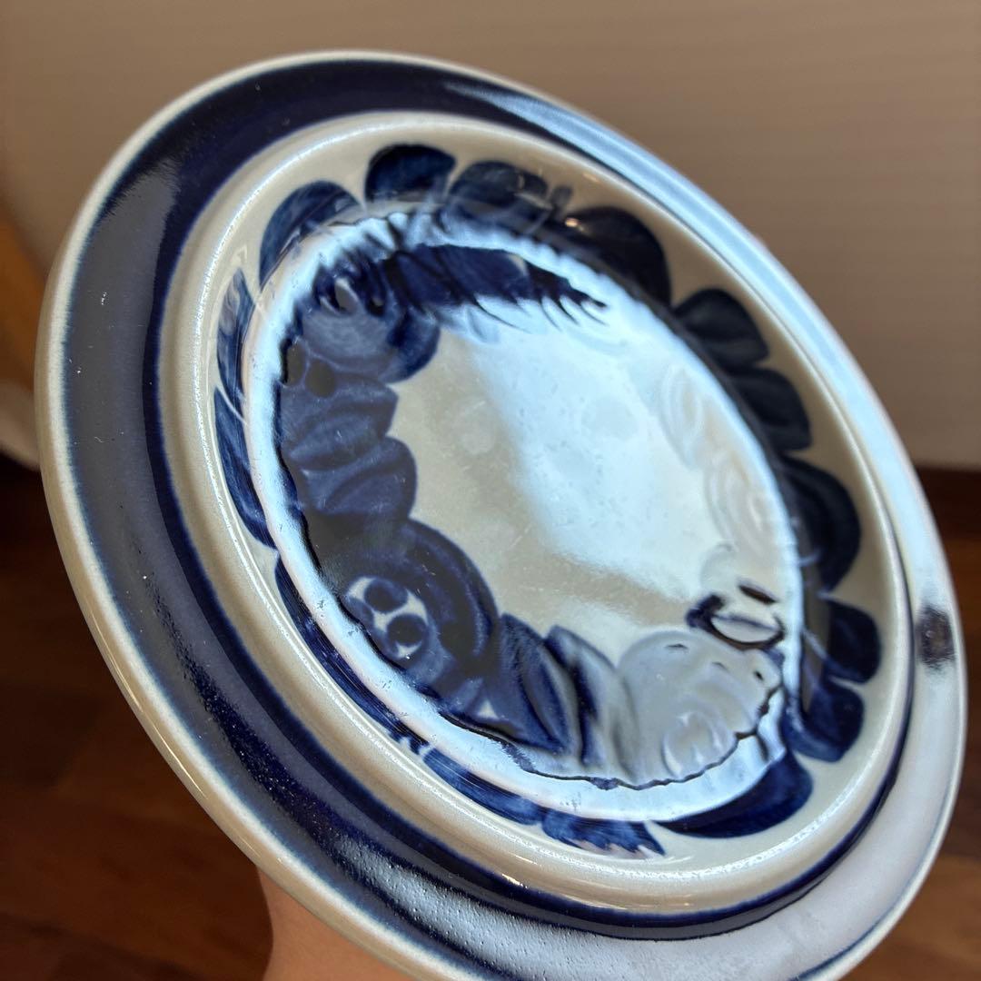 希少　Arabia　Anemone　アネモネ　絵柄入り　プレート　16cm　レア