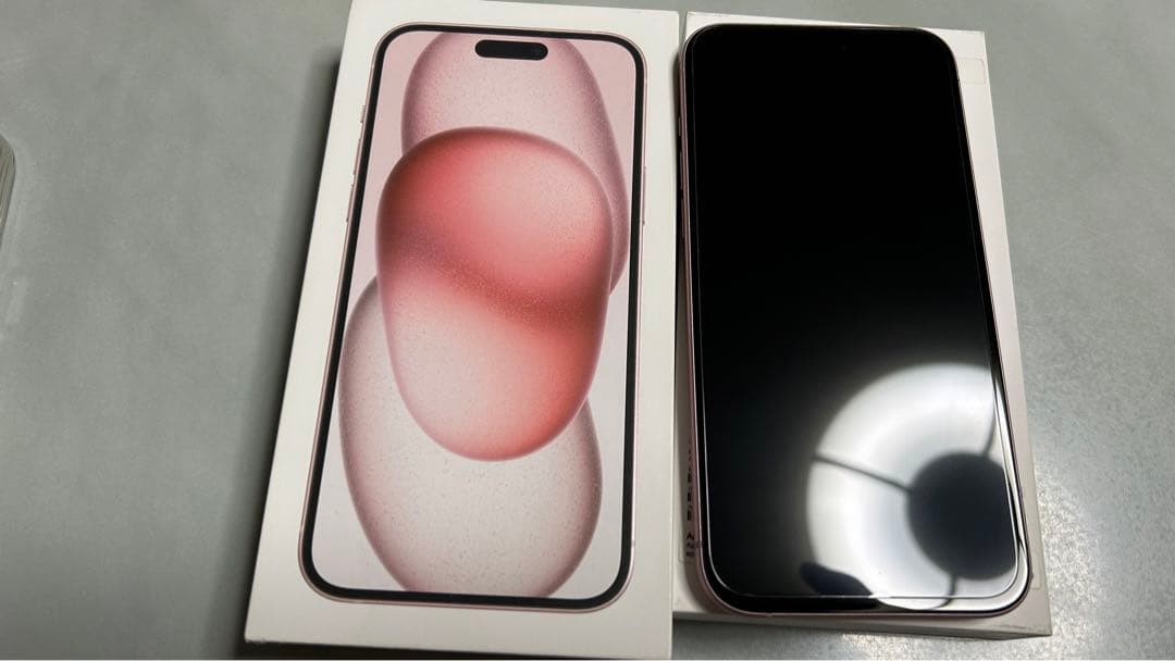 Iphone 15plus 256gb ピンク色