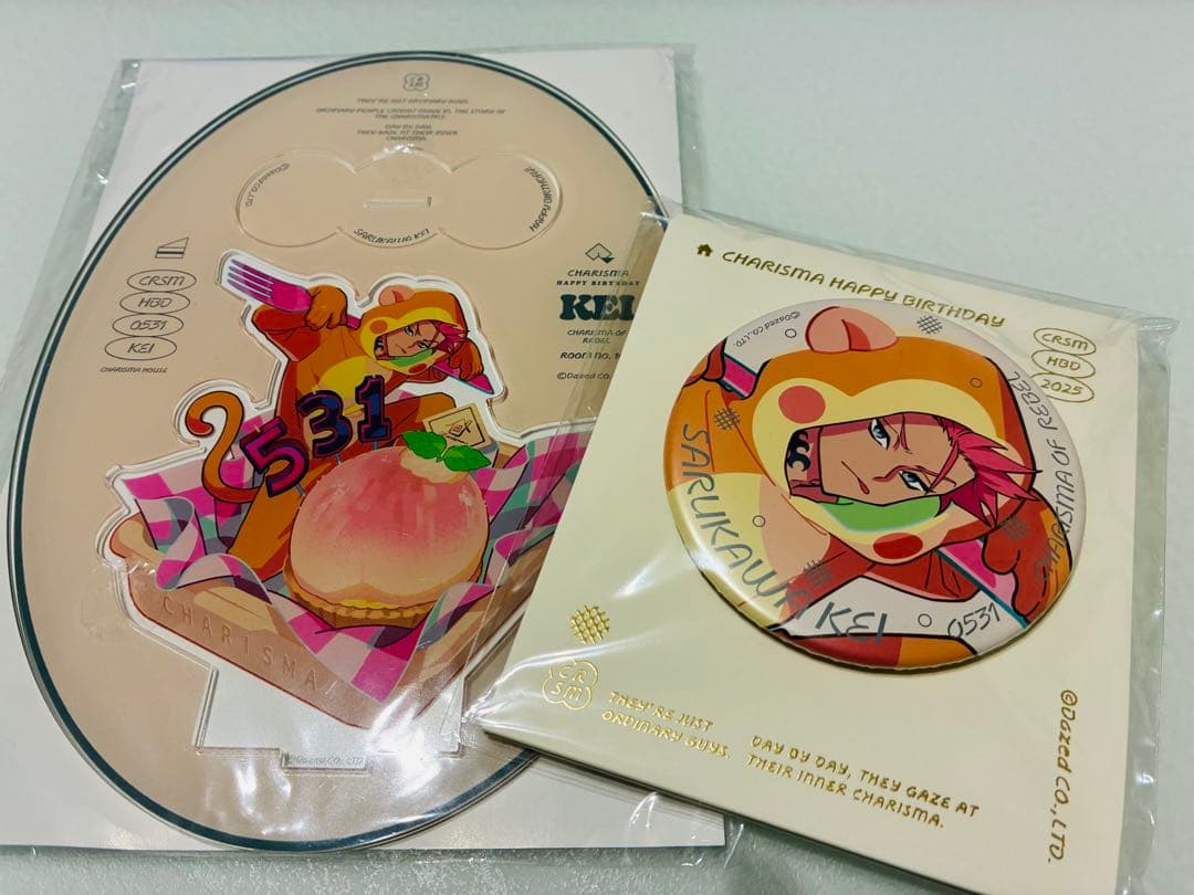 カリスマ バースデーグッズ2025 フルセット