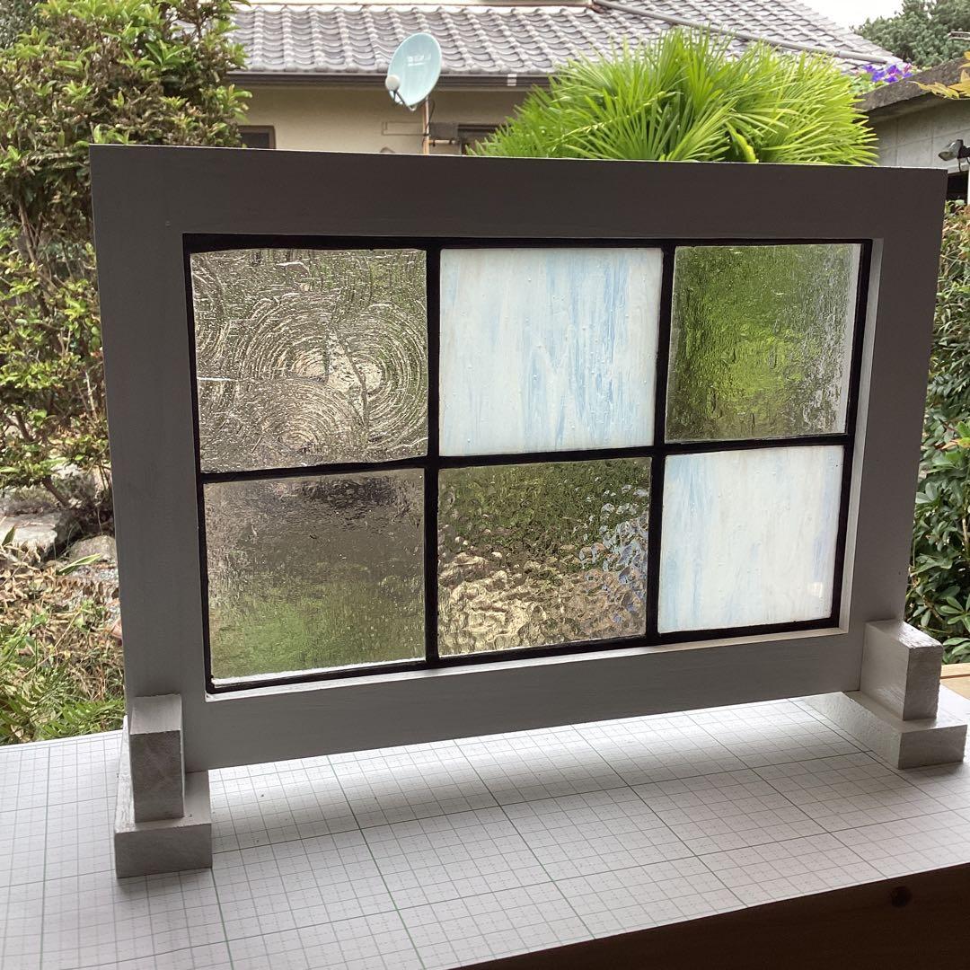 ステンドグラスパネル6PW(1340)Habori田村