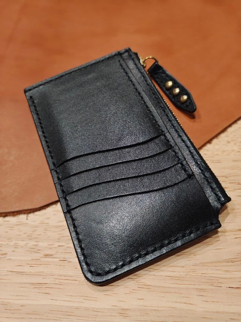 レザーフラグメントケース 小銭入れ カードケース ハンドメイド