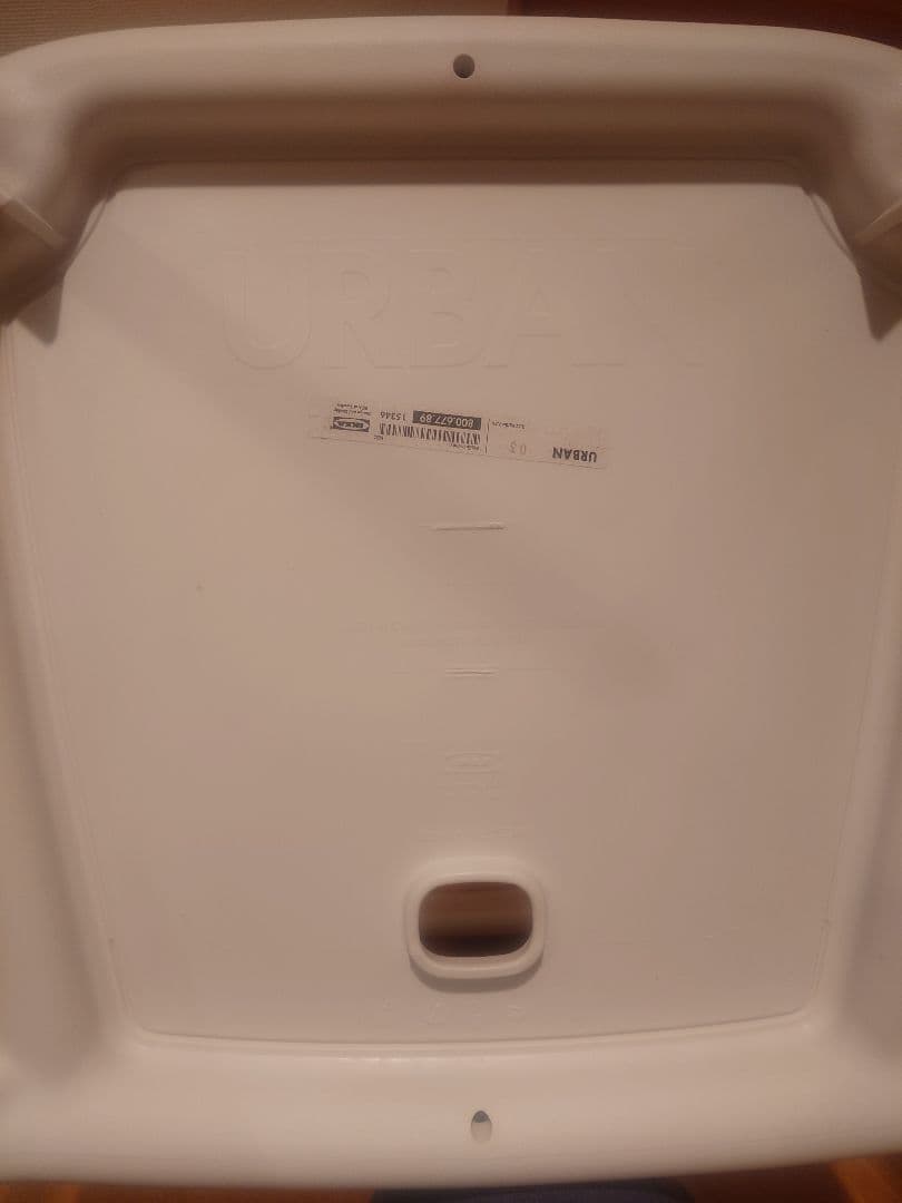 【IKEA】 URBAN ウルバン スタッキングチェア 白 イタリア 廃盤 希少