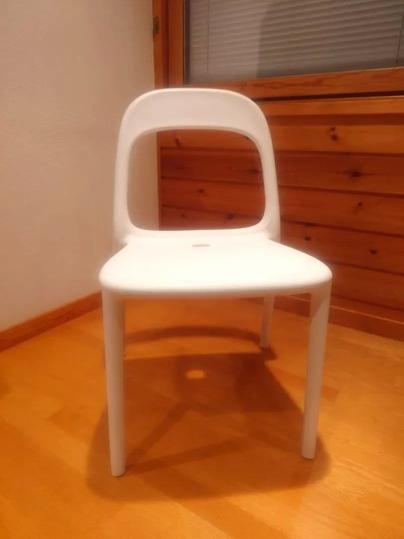 【IKEA】 URBAN ウルバン スタッキングチェア 白 イタリア 廃盤 希少