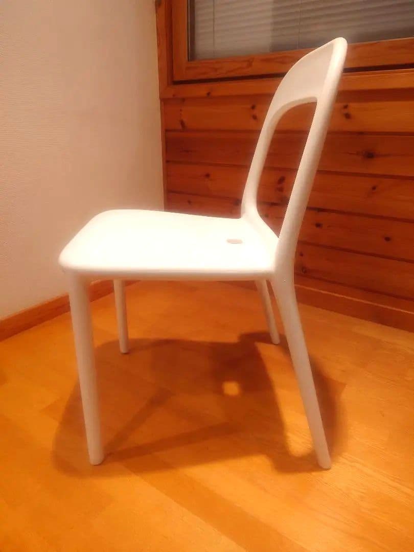 【IKEA】 URBAN ウルバン スタッキングチェア 白 イタリア 廃盤 希少