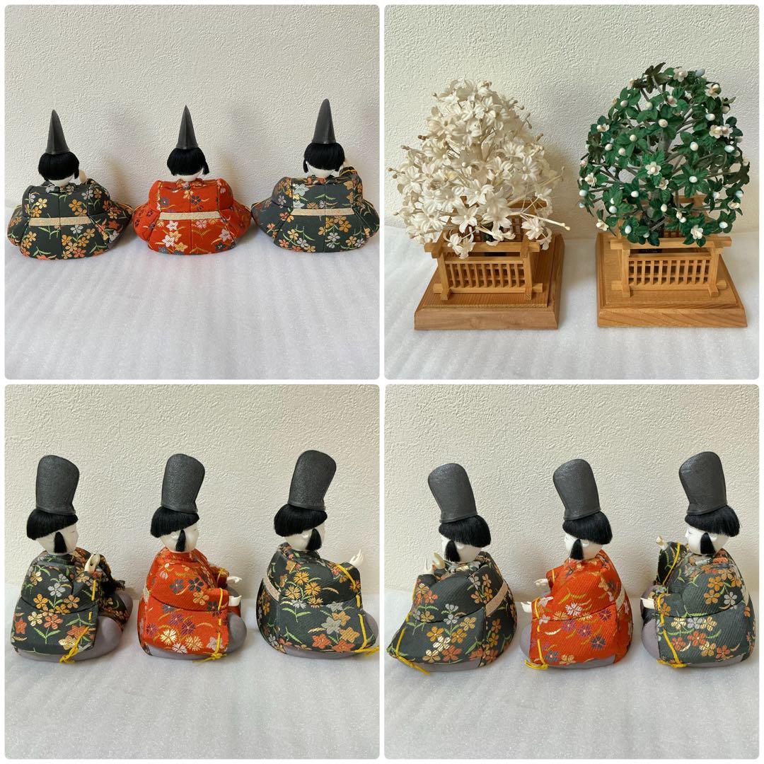 15人　雛人形 木目込み　雛壇　お雛様　ひな人形　人形　ひな段　道具