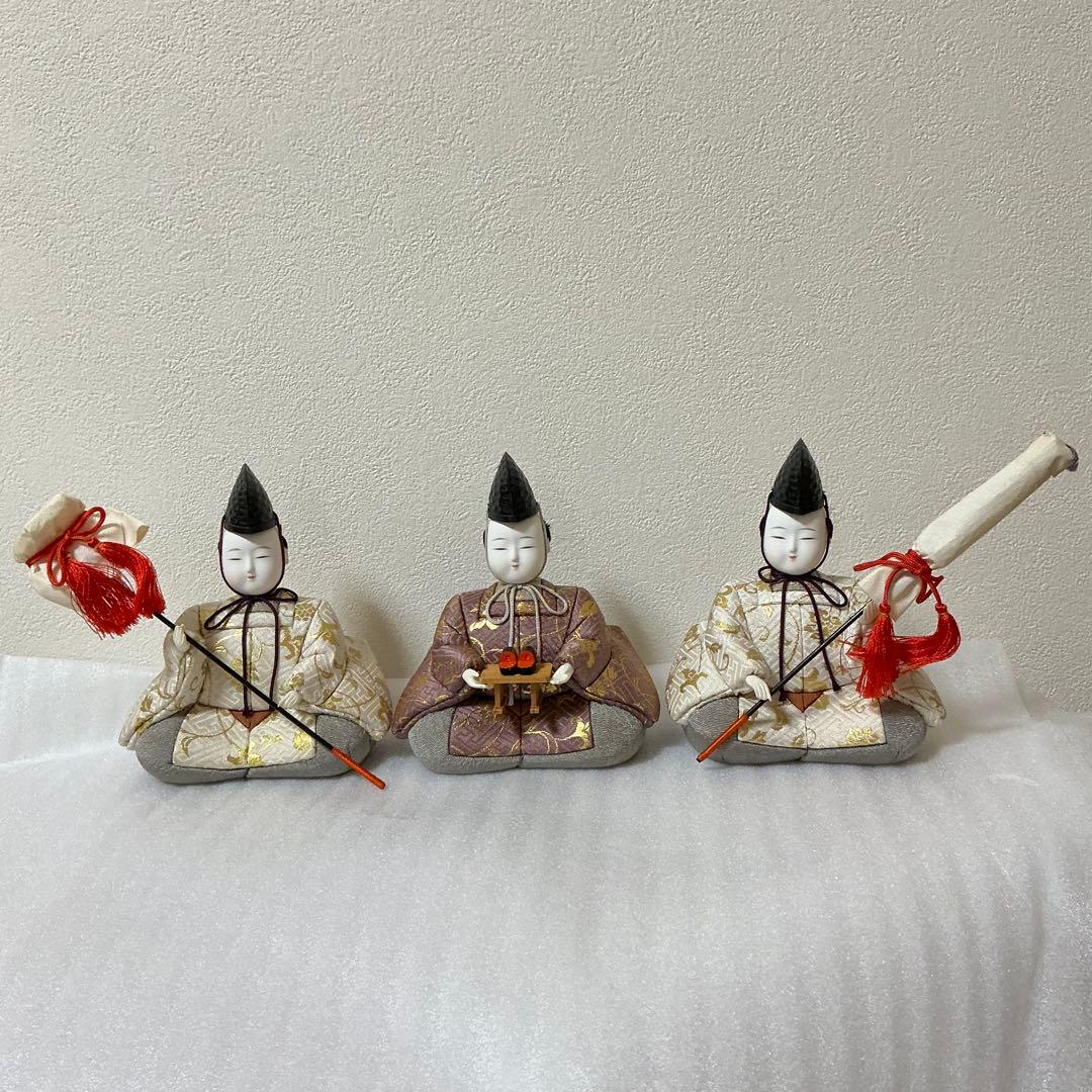 15人　雛人形 木目込み　雛壇　お雛様　ひな人形　人形　ひな段　道具