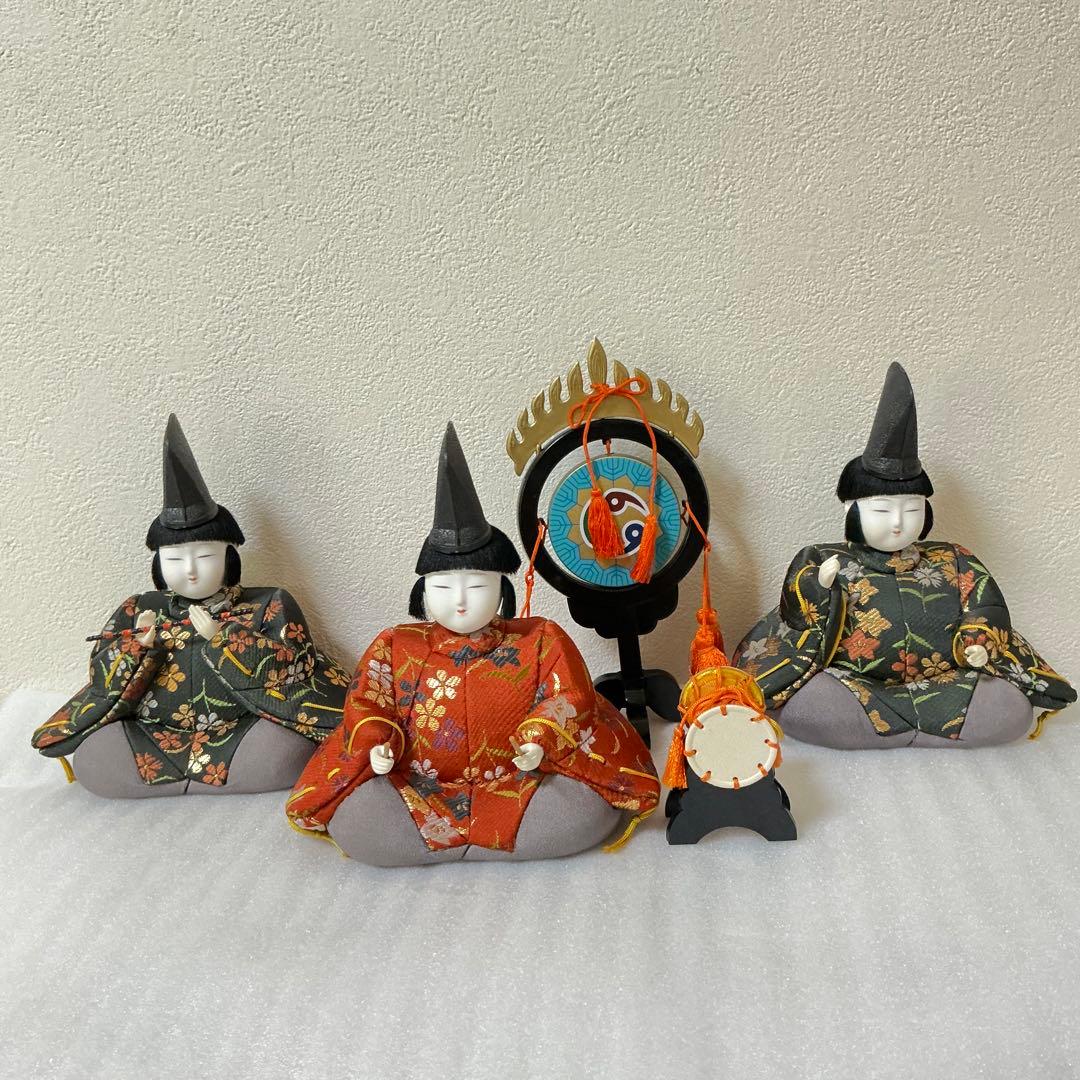 15人　雛人形 木目込み　雛壇　お雛様　ひな人形　人形　ひな段　道具