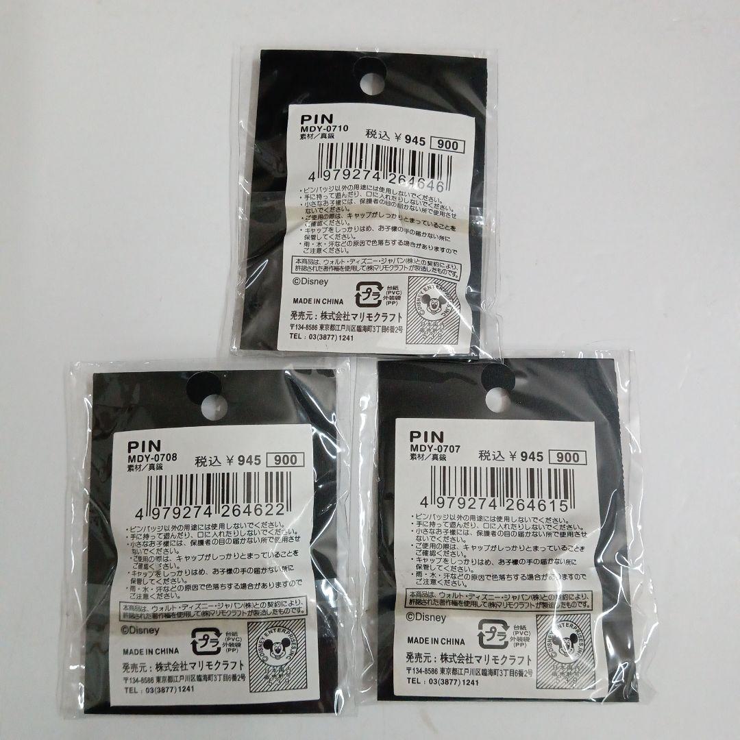 ディズニー　サマーホリデー　ピンバッジ　ミッキー　ドナルド　プルート　チップ