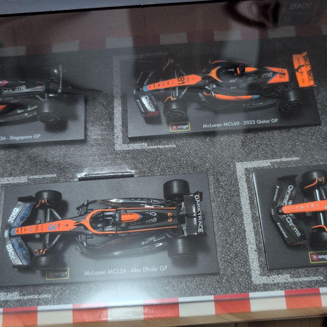 Bburago McLaren F1 ミニカー 6台セット 1/43