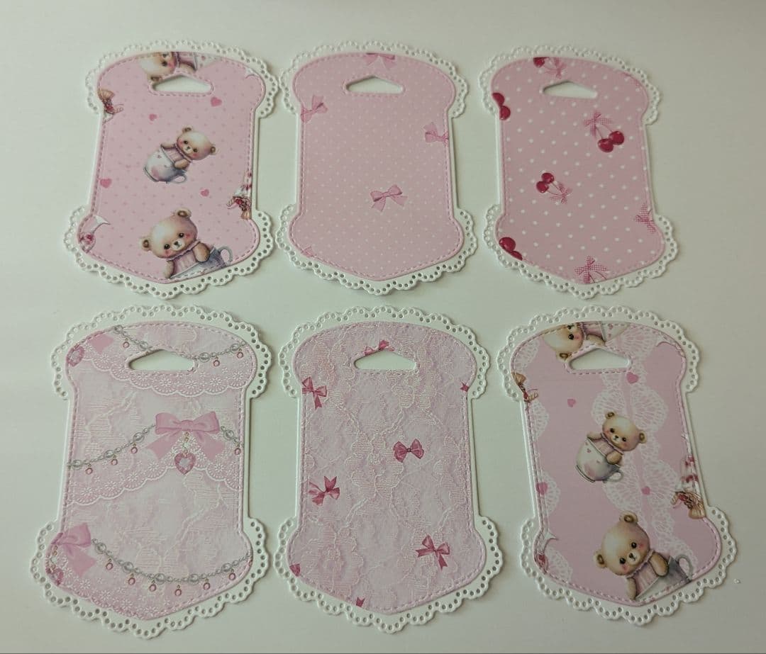 クラフトパンチ　ダイカット　糸巻き台紙③