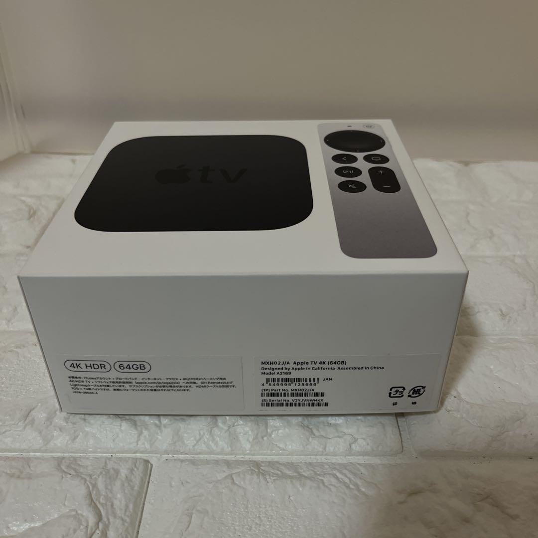 Apple TV 4K 64GB 第2世代 MXH02J/A
