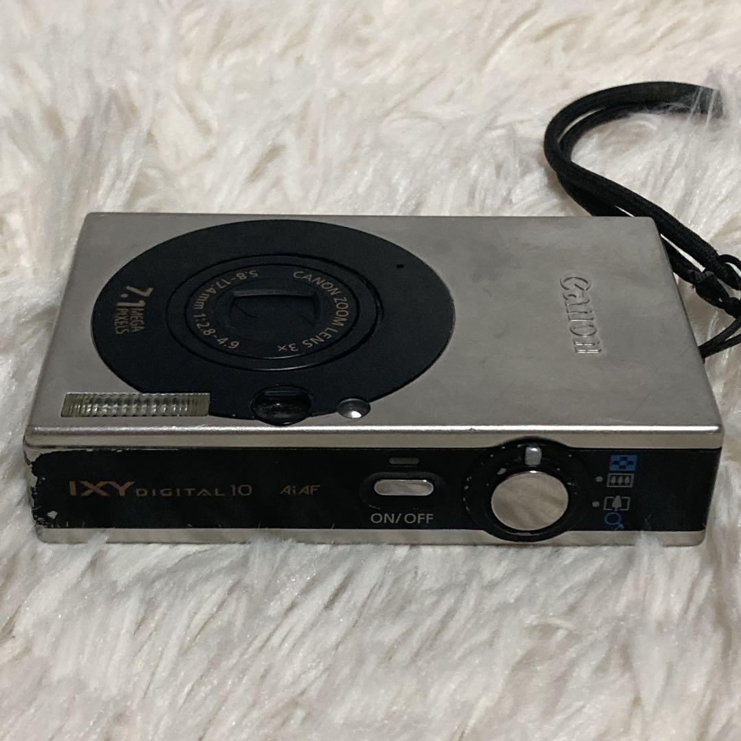 【美品】 Canon IXY DIGITAL10 デジカメ シルバー
