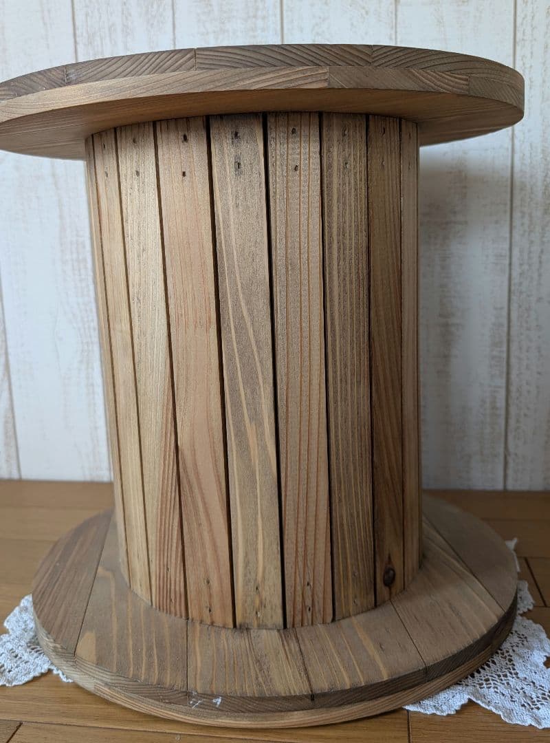 ハンドメイド.*゜*•木製ドラム♥︎⁡穴あり花台etc…