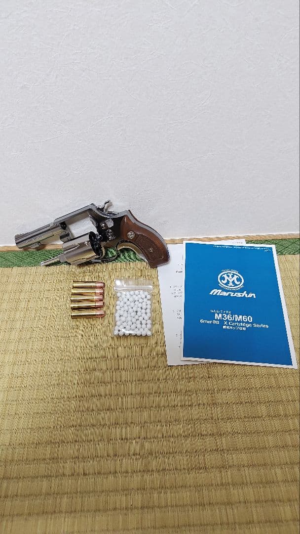 マルシン S&W M60チーフスペシャル 3インチ シルバー