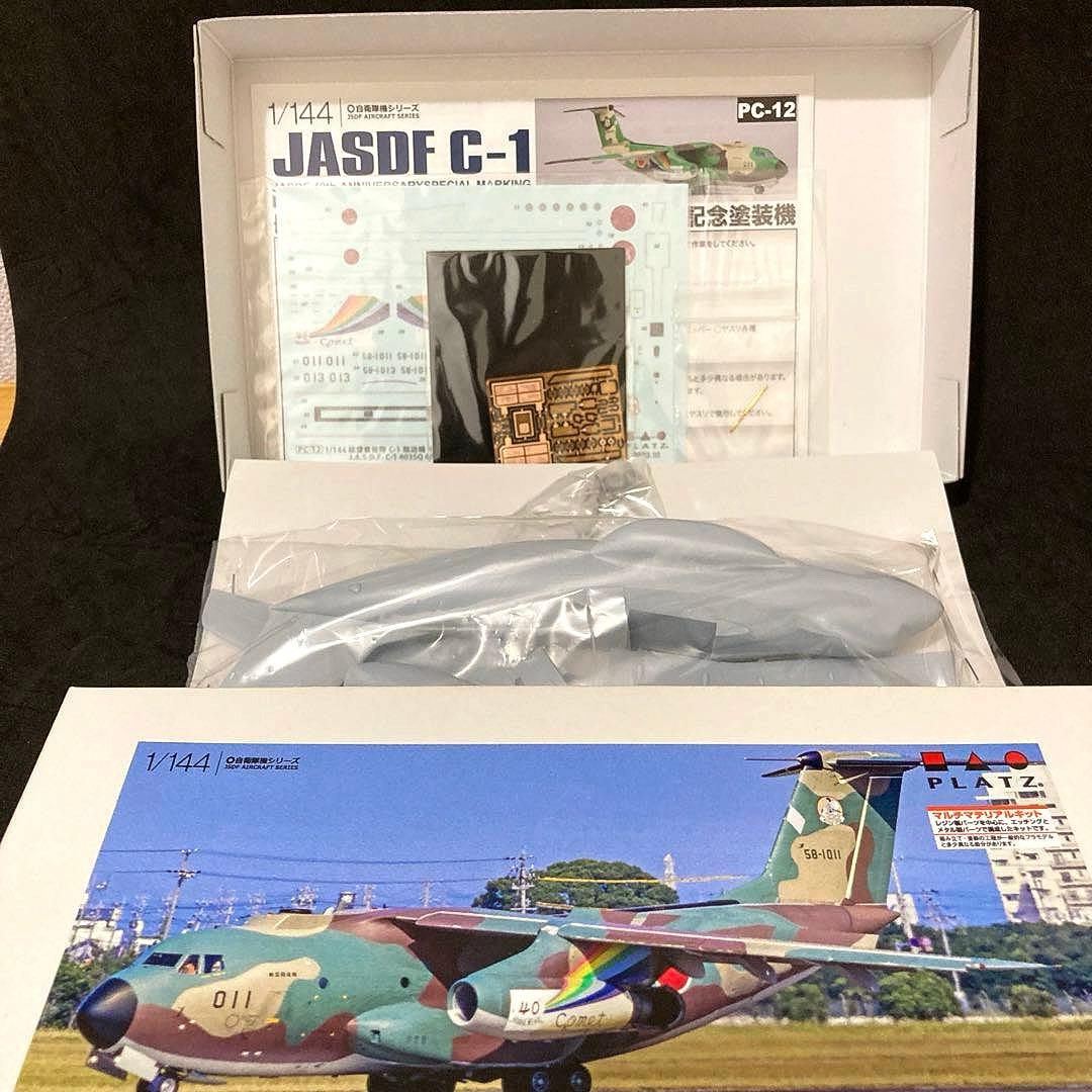 プラッツ　空自 Ｃ１　輸送機 　　　 　　　　　　[ 新同 ／ 1／144 ]