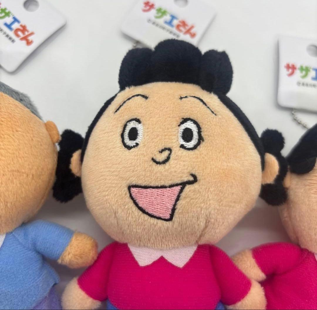 サザエさんファミリー ぬいぐるみマスコット