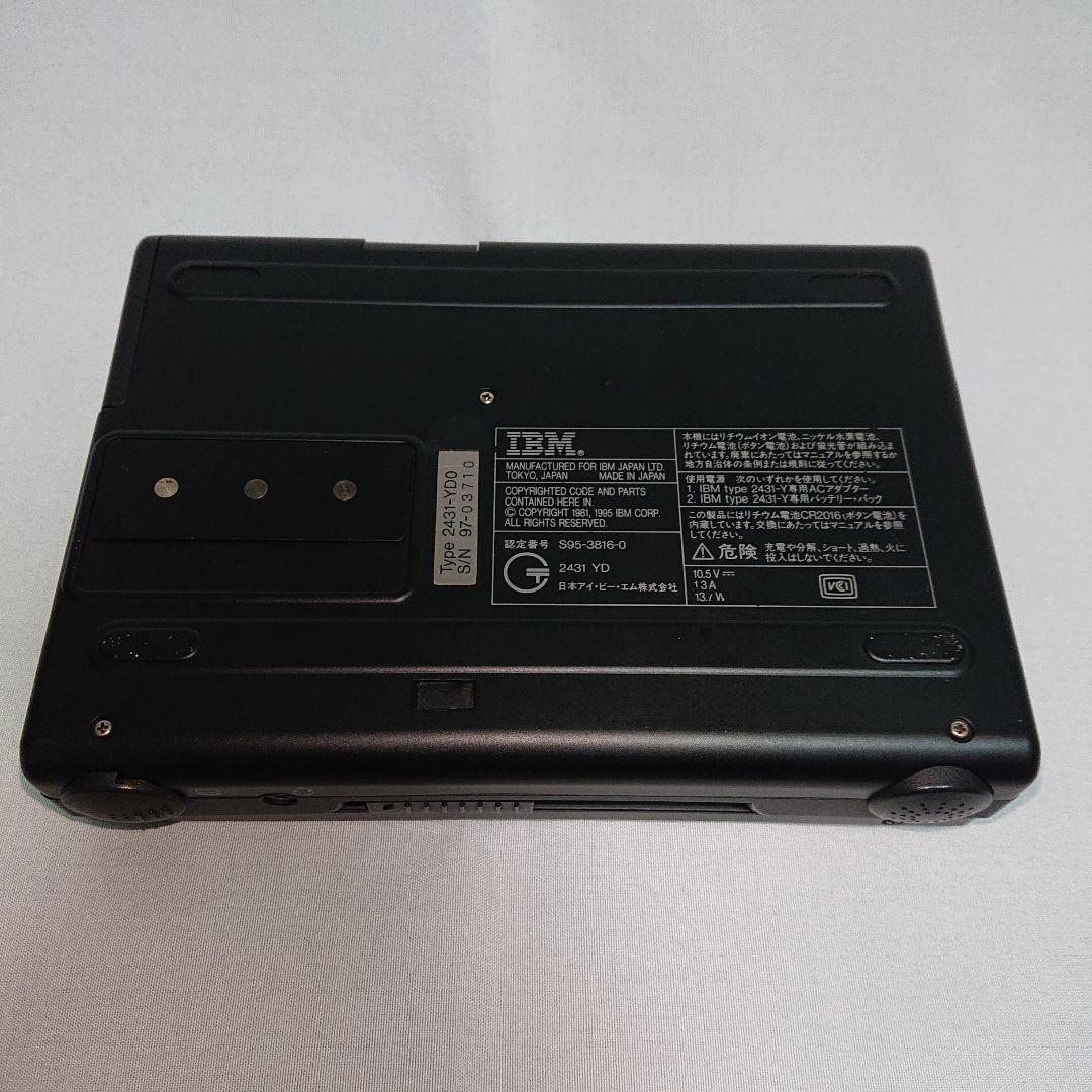 その他ノートPC本体 IBM Palm Top PC110