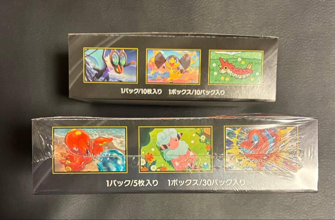 ポケモンカード ニンジャスピナー シュリンクあり メガドリーム シュリンクなし