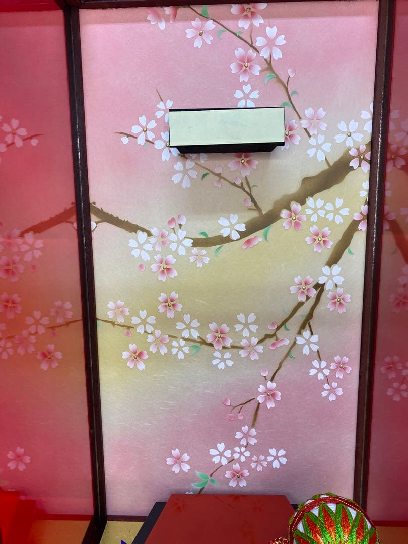 羽子板　立体振袖　ガラスケース１３号・サイズ間口約２９×奥行約２３×高さ約５５㎝