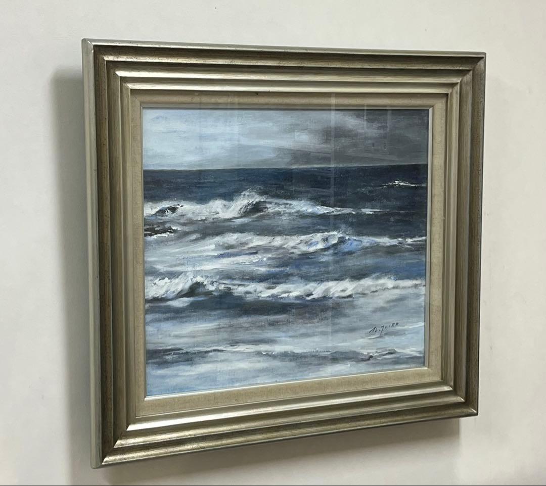 【自作】　海　F10号