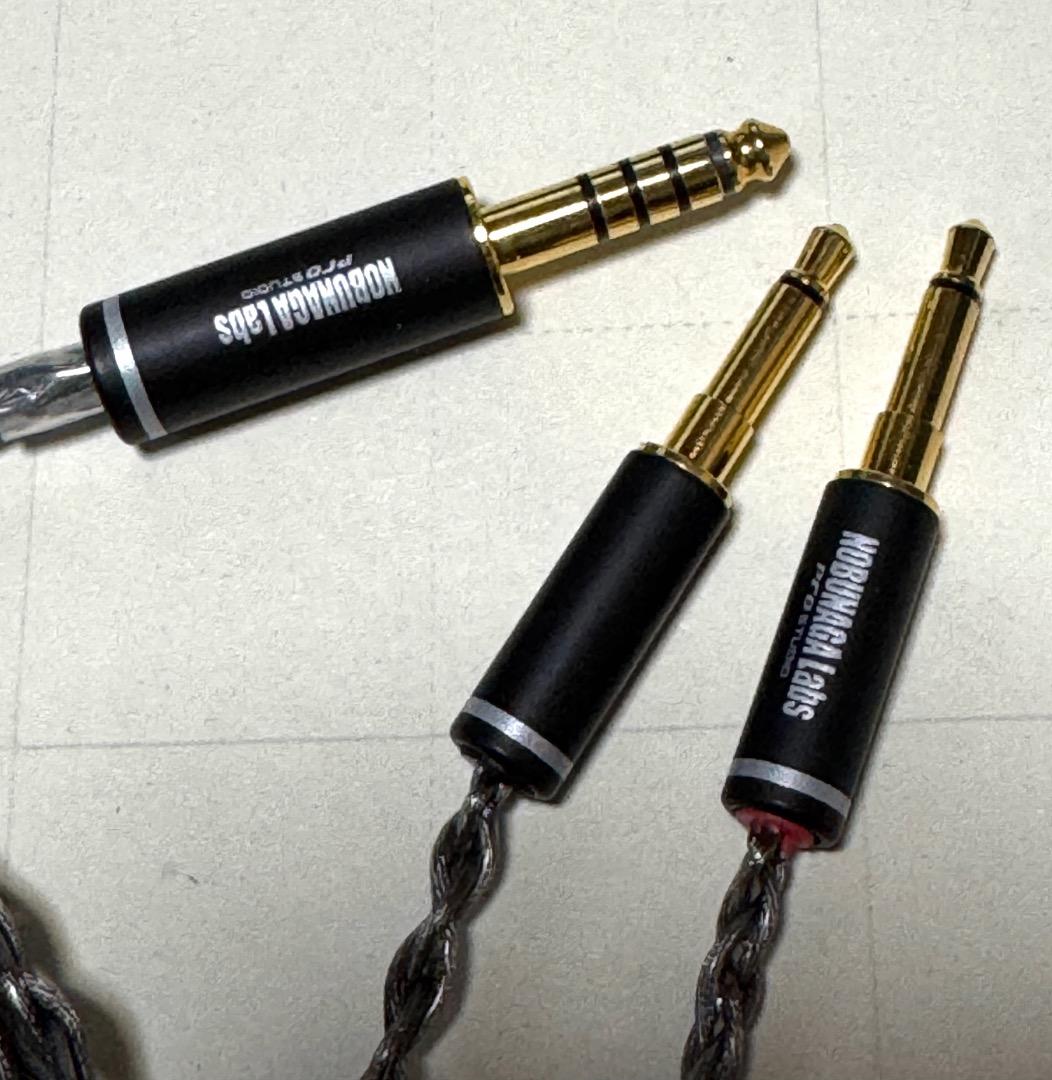 NOBUNAGA Labs 比叡 【4.4mm5極バランス/3.5mm2極×2】