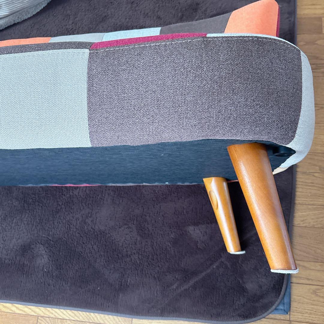 オシャレ】不二貿易 2人掛け ソファ パッチワーク ニノなのに インスタ映え