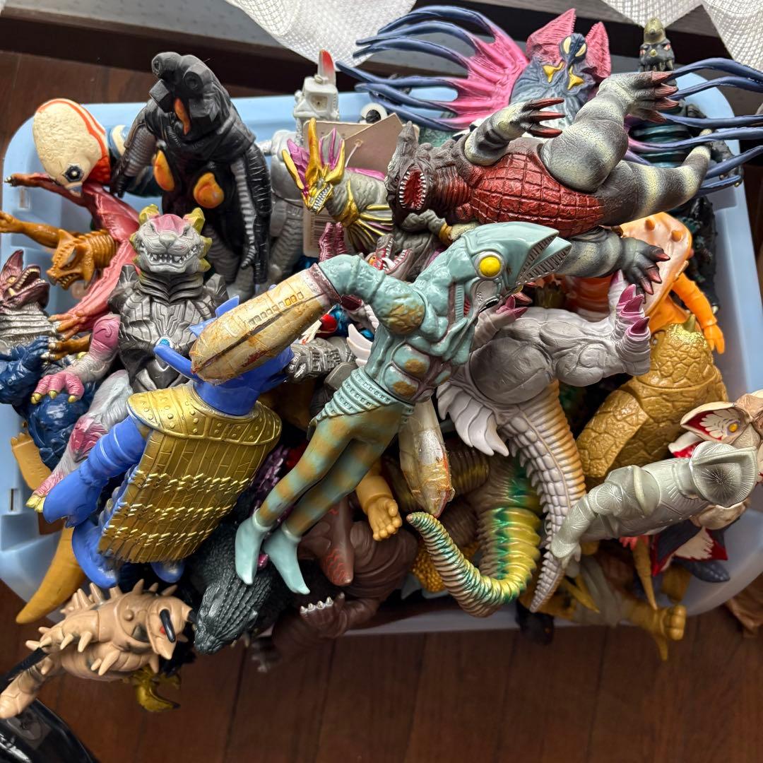 ウルトラマン 怪獣 仮面ライダー ビニールソフビ まとめ売り