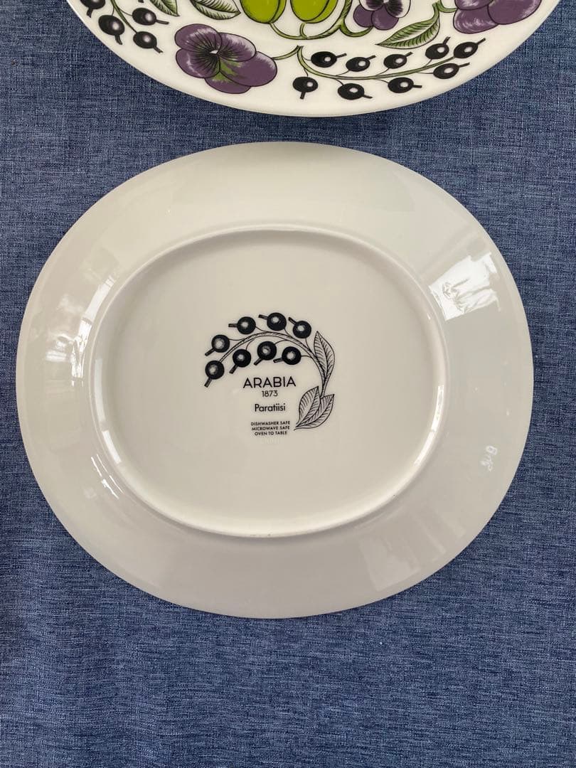 アラビア　オーバル　パシフィック　パープル 25cm