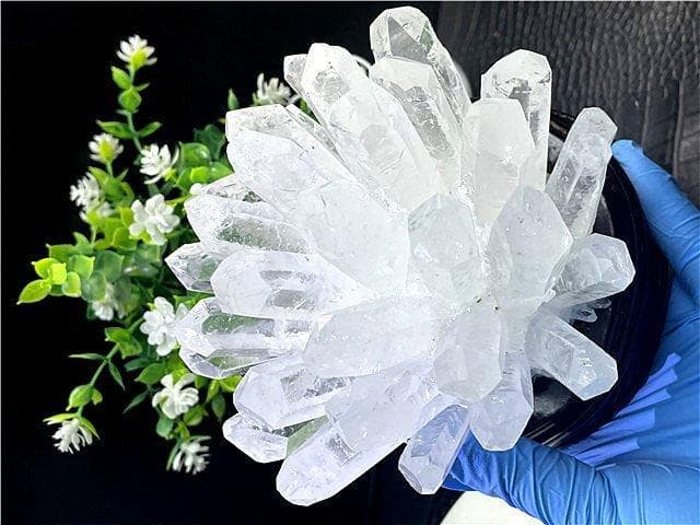 1400g超綺麗高透明度水晶クラスターB89B6/234B12B