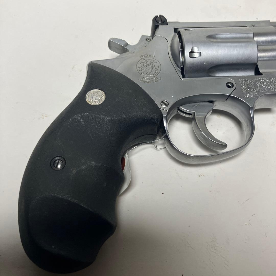 コクサイ S&W M19 357マグナム ガスリボルバー シルバー　ジャンク品