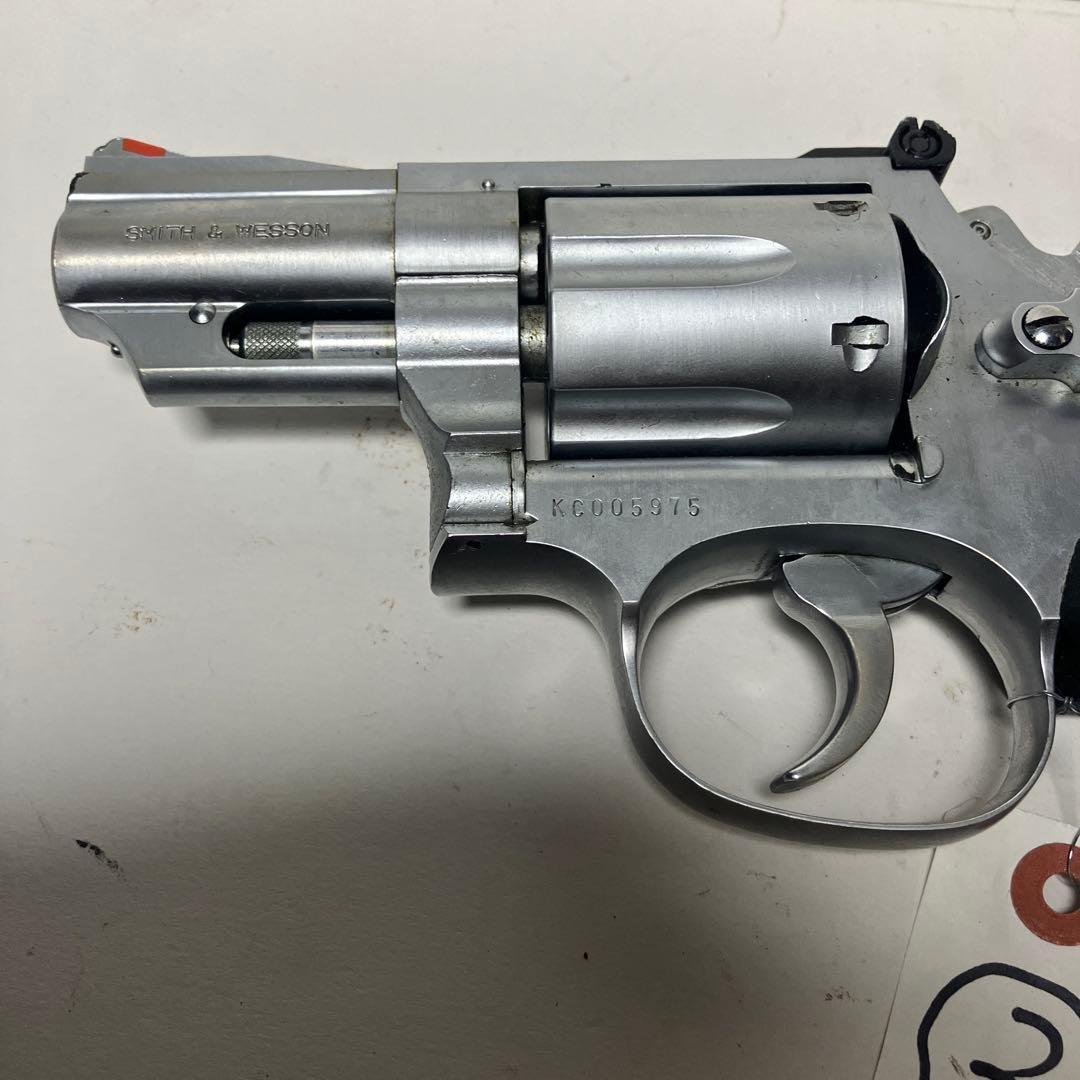 コクサイ S&W M19 357マグナム ガスリボルバー シルバー　ジャンク品