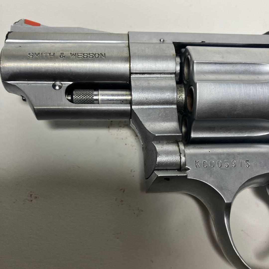 コクサイ S&W M19 357マグナム ガスリボルバー シルバー　ジャンク品