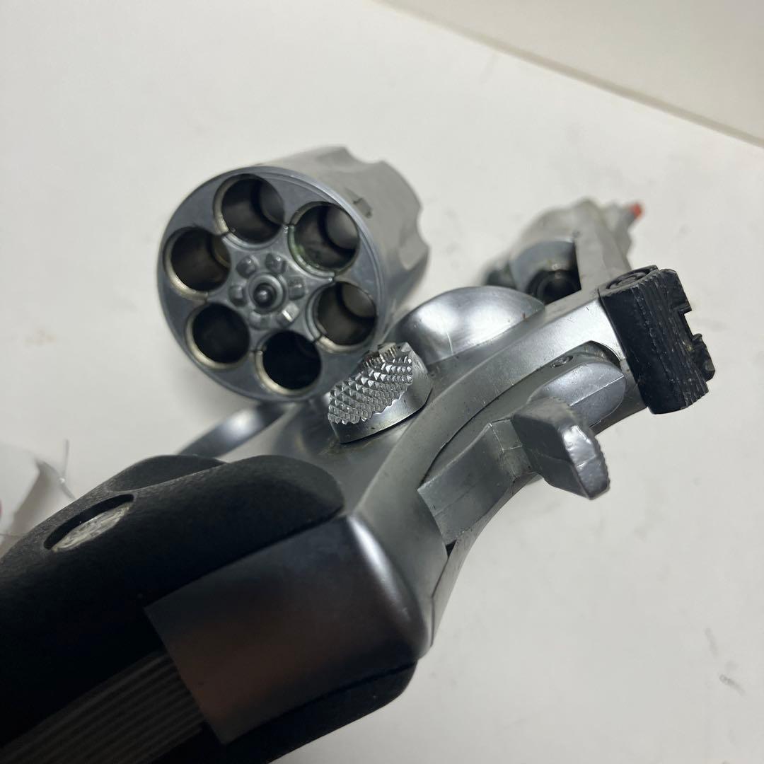 コクサイ S&W M19 357マグナム ガスリボルバー シルバー　ジャンク品