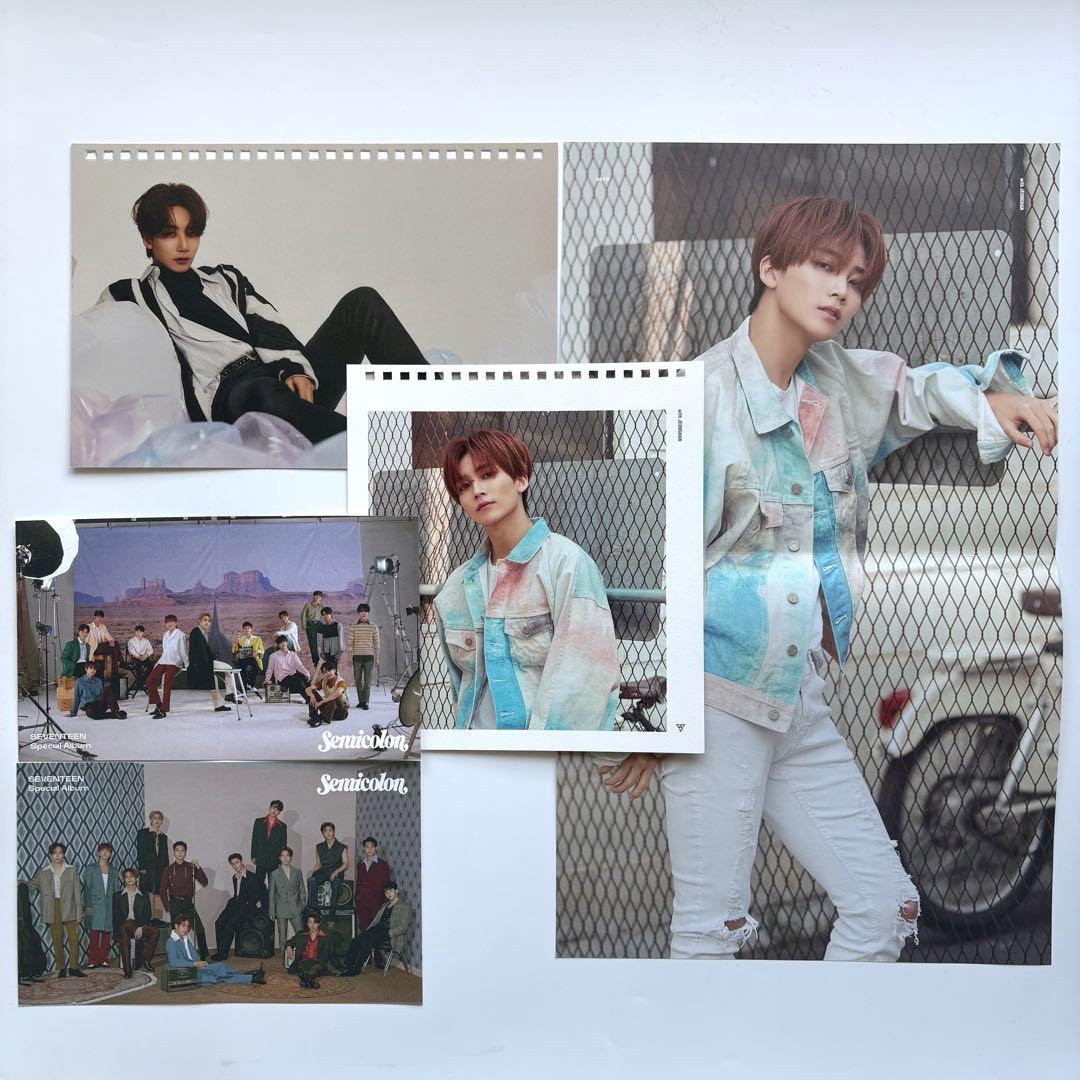 seventeen フライヤー　缶バッジ　ジョンハン　うちわ　ディノ　ジョシュア