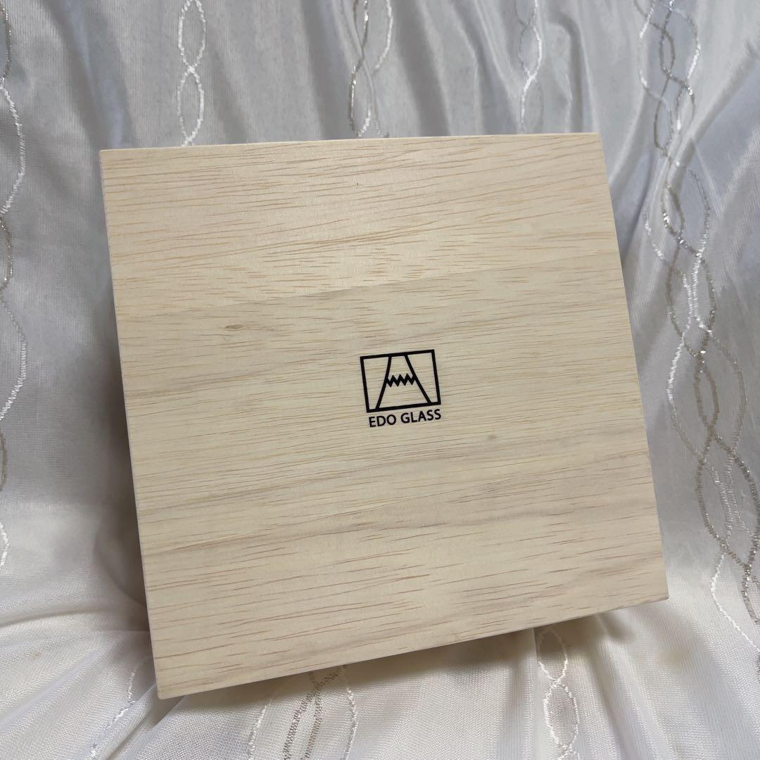 伝統工芸 田島硝子 富士山グラス タンブラー 400ml ペアグラス