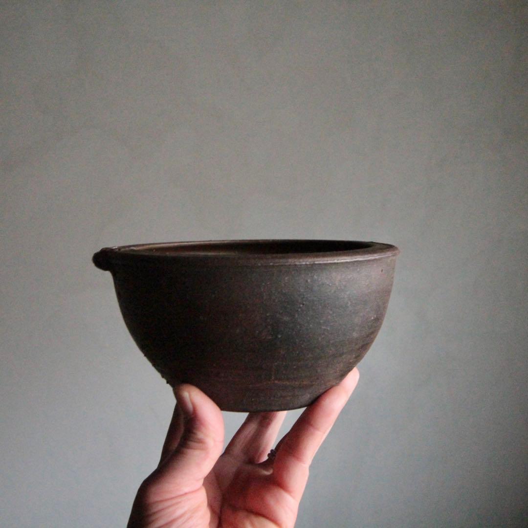 古丹波 片口 古美術 古道具 アンティーク 酒器 No.2