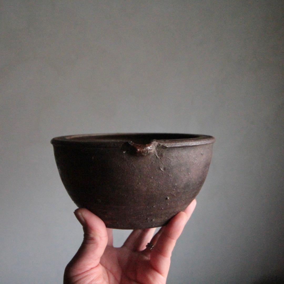 古丹波 片口 古美術 古道具 アンティーク 酒器 No.2