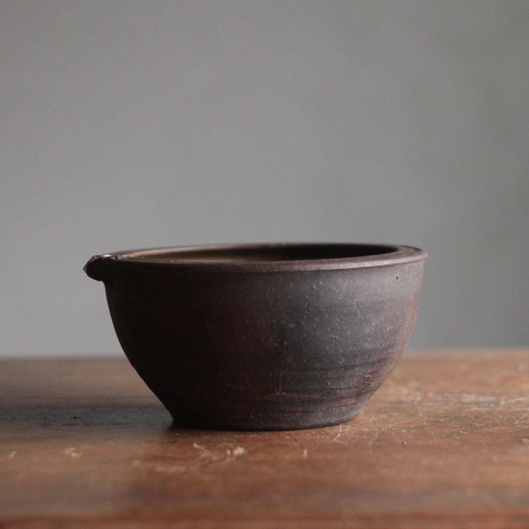 古丹波 片口 古美術 古道具 アンティーク 酒器 No.2