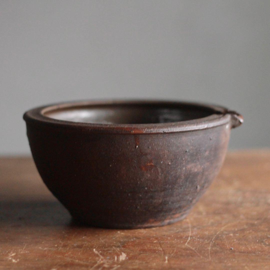 古丹波 片口 古美術 古道具 アンティーク 酒器 No.2