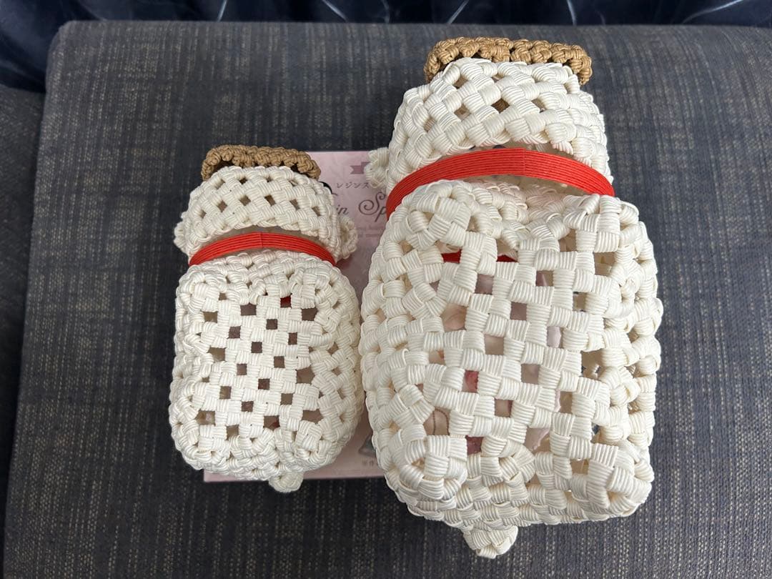 ダンプママです。シュナウザー犬　エコクラフト クラフトバンド