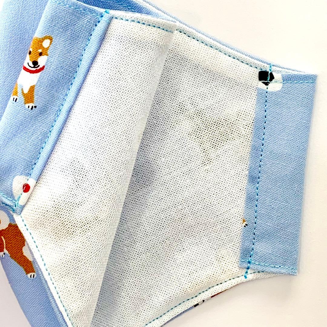 No.234 オーダーマスク　ハンドメイド　犬柄　柴犬　おにぎり　おまとめ割