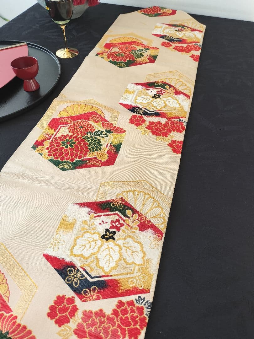 A968高級‼️花嫁衣装帯‼️1ｍ85cm