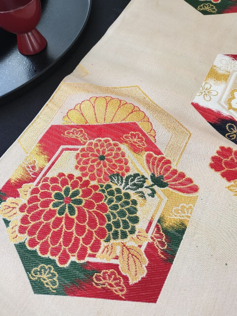 A968高級‼️花嫁衣装帯‼️1ｍ85cm