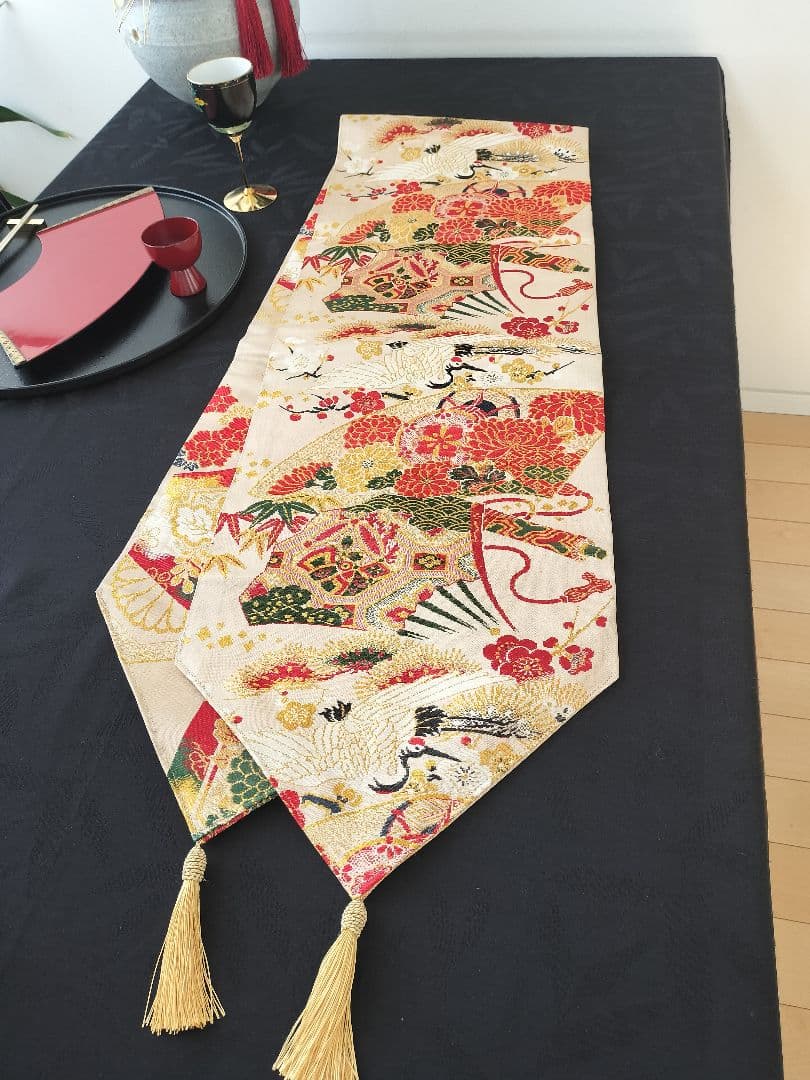 A968高級‼️花嫁衣装帯‼️1ｍ85cm