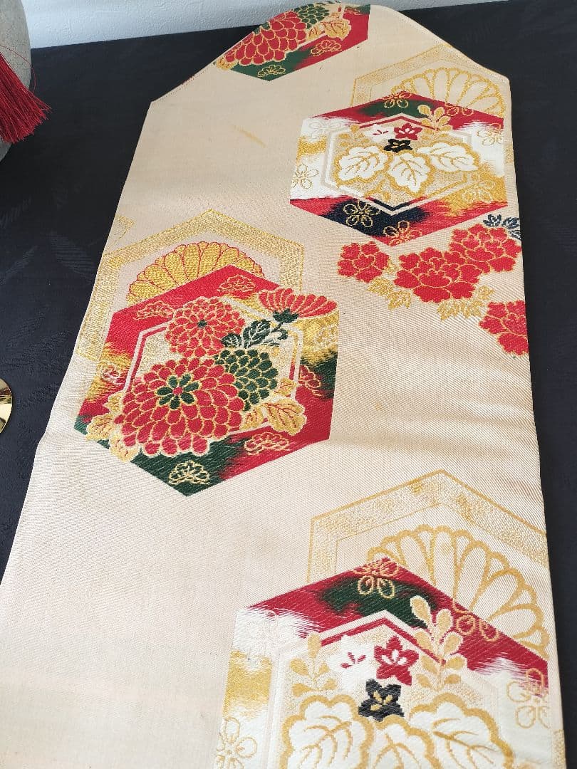 A968高級‼️花嫁衣装帯‼️1ｍ85cm