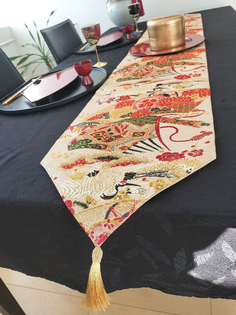 A968高級‼️花嫁衣装帯‼️1ｍ85cm