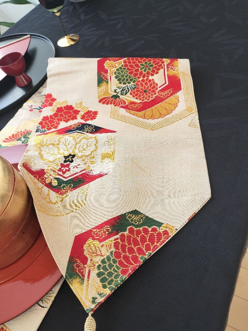 A968高級‼️花嫁衣装帯‼️1ｍ85cm