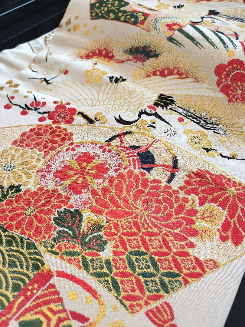 A968高級‼️花嫁衣装帯‼️1ｍ85cm