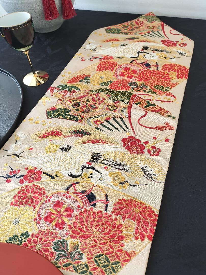 A968高級‼️花嫁衣装帯‼️1ｍ85cm