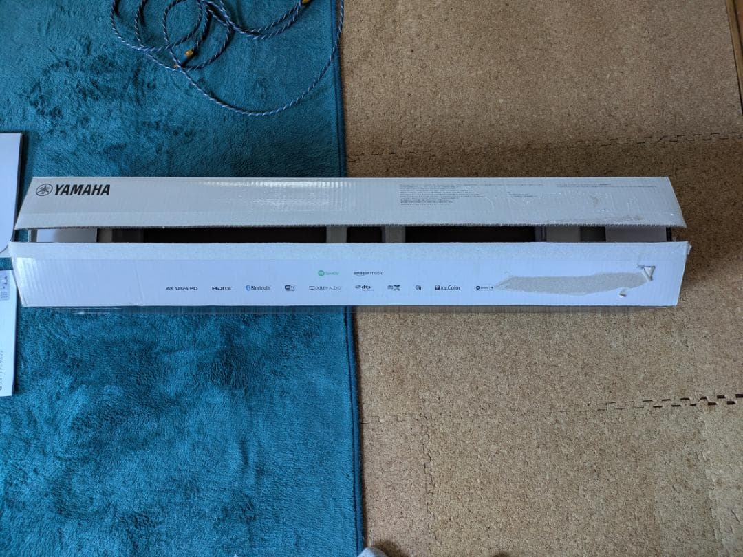 ヤマハ サウンドバー YAS-109(B)　付属品完備